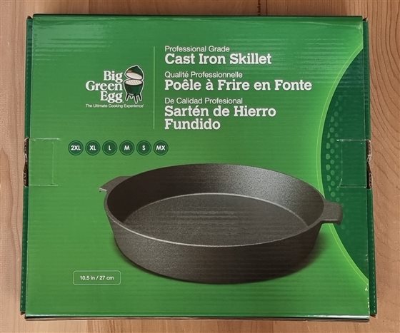 Big Green Egg Cast Iron Skillet 10.5 in